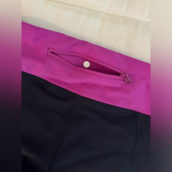 Lululemon tight stuff reflective tight grape black tender violet purple - Picture 9 of 15